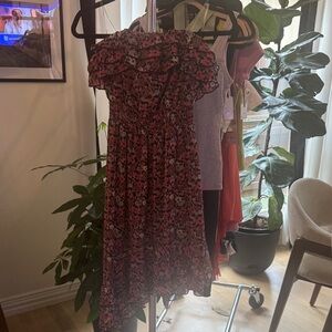 Floral Off-Shoulder Dress